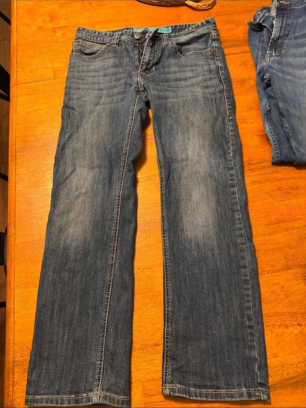 Men's Bootcut 31x30  Jeans in Faded Blue